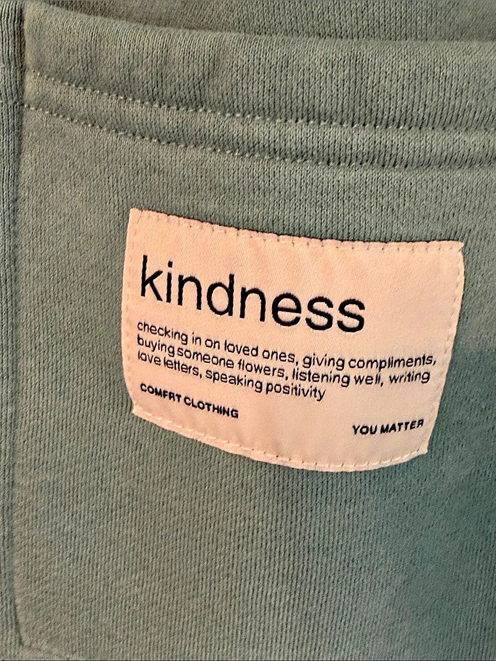 Comfort Clothing Wide Leg Pants in Green Size Medium Like New - Picture 3 of 4